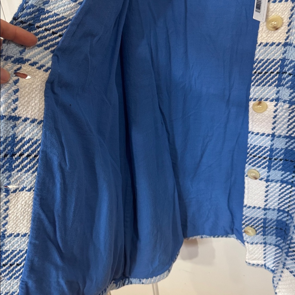 *NEW* OUTERKNOWN WOMENS CLOUD WEAVE SHIRT JACKET LARGE - Picture 8 of 9